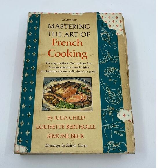 Mastering the Art of French Cooking Julia Child Bertholle Beck - Picture 1 of 7
